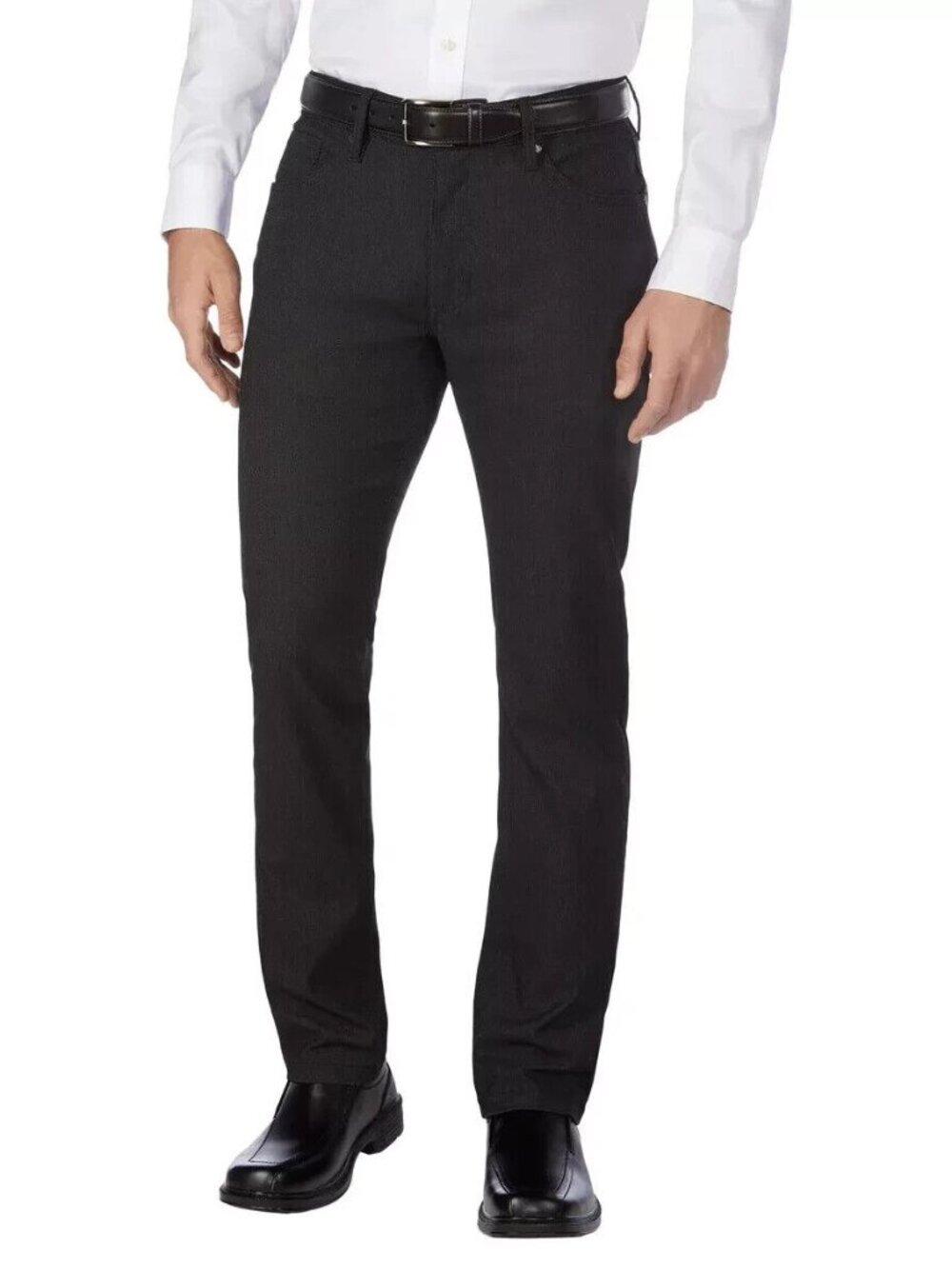 Urban Star Men's Stretch 5 Pocket Pants -SIZE 32X34 COLOR BLACK